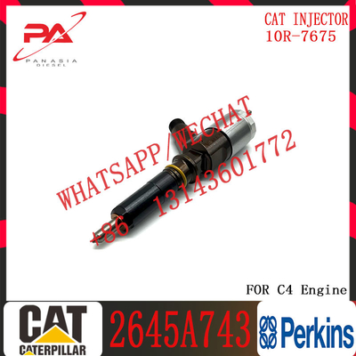 Diesel engine fuel injector 321-0990 2645A743 for 321D excavators engine diesel C6.6 injector