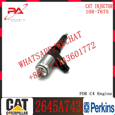 Diesel engine fuel injector 321-0990 2645A743 for 321D excavators engine diesel C6.6 injector