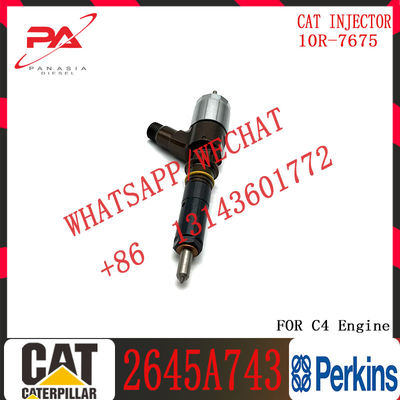 Diesel engine fuel injector 321-0990 2645A743 for 321D excavators engine diesel C6.6 injector