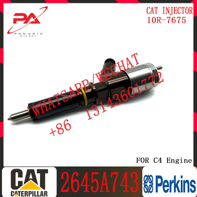 Diesel engine fuel injector 321-0990 2645A743 for 321D excavators engine diesel C6.6 injector