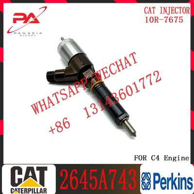Diesel engine fuel injector 321-0990 2645A743 for 321D excavators engine diesel C6.6 injector