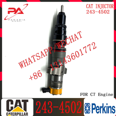 Diesel Engine Spare Parts For 336GC Excavator C-A-T C7 Engine Injector C-A-T Injector Fuel 243-4502