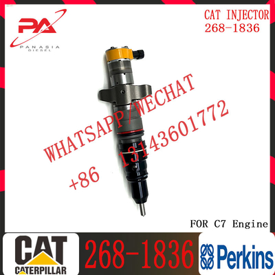 Diesel Engine Spare Parts For 336GC Excavator Common Rail Injector Diesel C-A-T C7 Engine Injector 268-1836