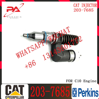 Diesel Engine Fuel Injector Excavator Accessories Diesel Motor Parts 2037685 203-7685 for C-A-Terpillar C-A-T 16H C-10 C-12
