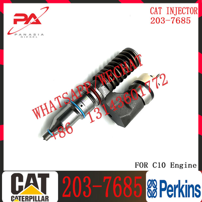 Diesel Engine Fuel Injector Excavator Accessories Diesel Motor Parts 2037685 203-7685 for C-A-Terpillar C-A-T 16H C-10 C-12