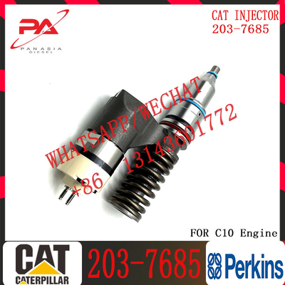 Diesel Engine Fuel Injector Excavator Accessories Diesel Motor Parts 2037685 203-7685 for C-A-Terpillar C-A-T 16H C-10 C-12
