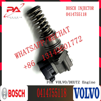 Engine fuel injector nozzle assy 0414755118 0414755018 10116257 unit pump for V-O-L-V