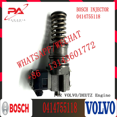 Engine fuel injector nozzle assy 0414755118 0414755018 10116257 unit pump for V-O-L-V