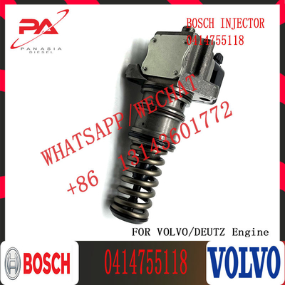 Engine fuel injector nozzle assy 0414755118 0414755018 10116257 unit pump for V-O-L-V