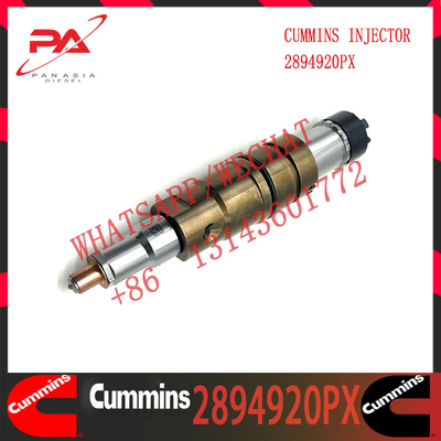 Common rail injector fuel injecto 2894920PX 2058444 2482244 2031386 for ISZ13 Excavator DC09 DC16 DC13