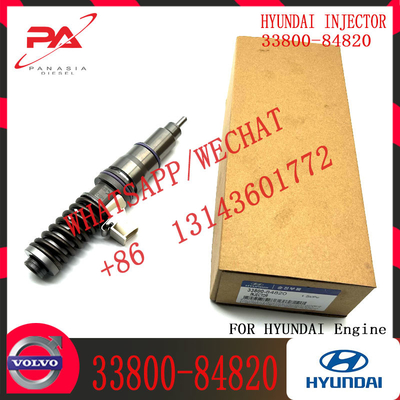 Diesel Injector 33800 84820 33800-84820 3380084820 21306407 BEBE4D19002 For Hyundai D6CC Engine