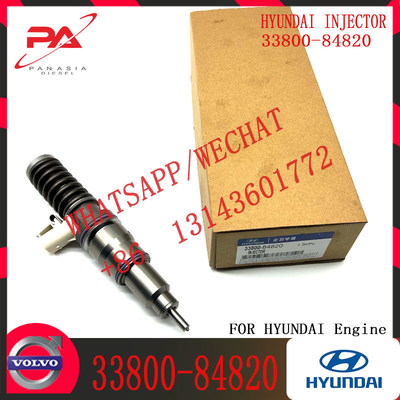 Diesel Injector 33800 84820 33800-84820 3380084820 21306407 BEBE4D19002 For Hyundai D6CC Engine