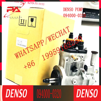 Mechanical Engine Parts FUEL PUMP 6217-71-1120 094000-0320 for Engine WA500-3 SA6D140E-3