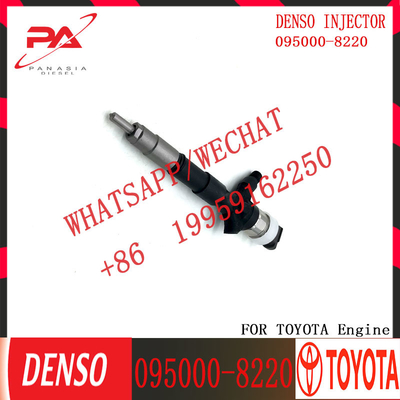 Common Rail Injector 23670-09070 Genuine Fuel Injector 23670-0L020 095000-8220 For Toyota Hilux 1KD-FTV OEM Auto Parts