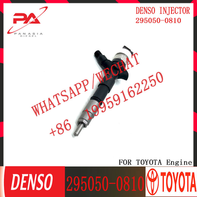 Diesel Common Rail Fuel Injector 23670-0L110 295050-0810 for Densos Toyota 2KD FTV Engine