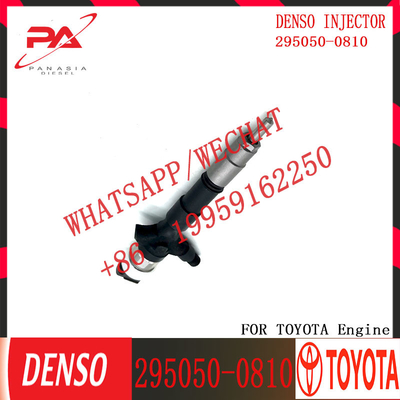 Diesel Common Rail Fuel Injector 23670-0L110 295050-0810 for Densos Toyota 2KD FTV Engine