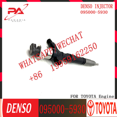 common rail injector 095000-5930 for toyota truck diesel pump injector 23670-09060 for toyota high pressure engine