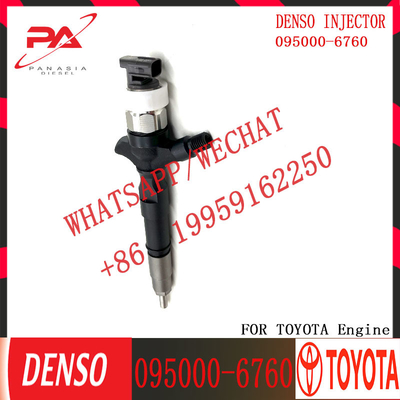 common rail injector 23670-30140 095000-6760 injector for TOYOTA 1KD-FTV, 2KD-FTV, D-4D, injector nozzle 23670-30140 095