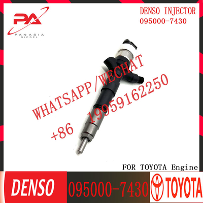 Diesel Fuel common rail injector 0950007430 2367039245 For Toyota 2KD-FTV 095000-7430 23670-39245