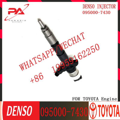 Diesel Fuel common rail injector 0950007430 2367039245 For Toyota 2KD-FTV 095000-7430 23670-39245