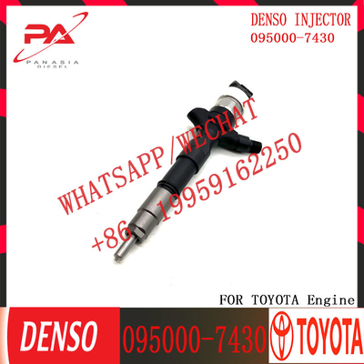 Diesel Fuel common rail injector 0950007430 2367039245 For Toyota 2KD-FTV 095000-7430 23670-39245