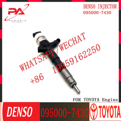 Diesel Fuel common rail injector 0950007430 2367039245 For Toyota 2KD-FTV 095000-7430 23670-39245