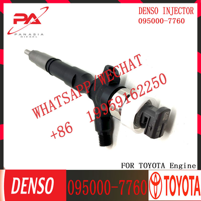 diesel fuel common rail injector 23670-30300 095000-7761 095000-7760 for TOYOTA 2KD-FTV