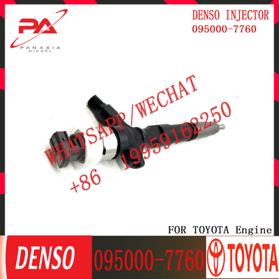 diesel fuel common rail injector 23670-30300 095000-7761 095000-7760 for TOYOTA 2KD-FTV