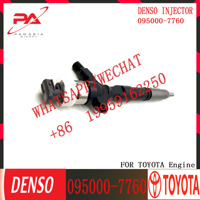 diesel fuel common rail injector 23670-30300 095000-7761 095000-7760 for TOYOTA 2KD-FTV