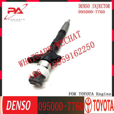 diesel fuel common rail injector 23670-30300 095000-7761 095000-7760 for TOYOTA 2KD-FTV