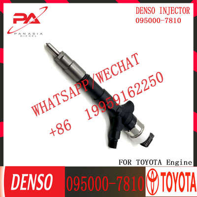 Diesel fuel Common Rail Injector Assembly 23670-30120 095000-7810 For Toyota Dyna