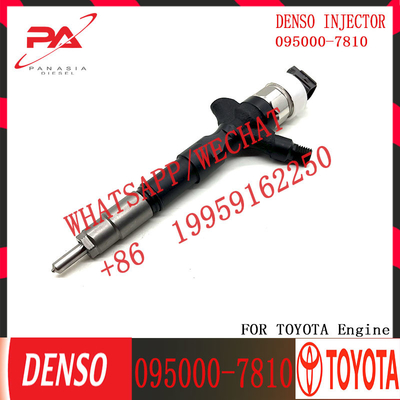 Diesel fuel Common Rail Injector Assembly 23670-30120 095000-7810 For Toyota Dyna