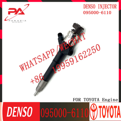 095000-6110 for Toyota Avensis 2.2 D 2AD-FTV 0950006110 095000 6110 Genuine Fuel Injector 23670-09130