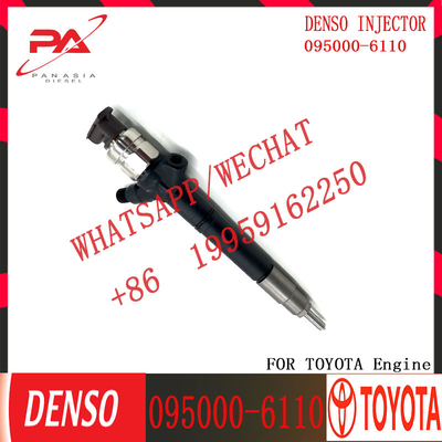 095000-6110 for Toyota Avensis 2.2 D 2AD-FTV 0950006110 095000 6110 Genuine Fuel Injector 23670-09130