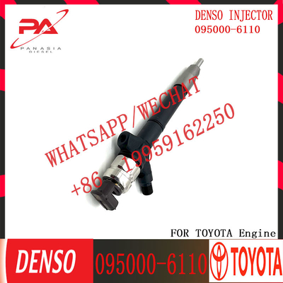 095000-6110 for Toyota Avensis 2.2 D 2AD-FTV 0950006110 095000 6110 Genuine Fuel Injector 23670-09130