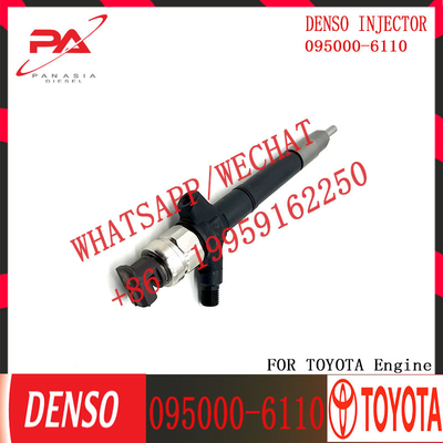 095000-6110 for Toyota Avensis 2.2 D 2AD-FTV 0950006110 095000 6110 Genuine Fuel Injector 23670-09130