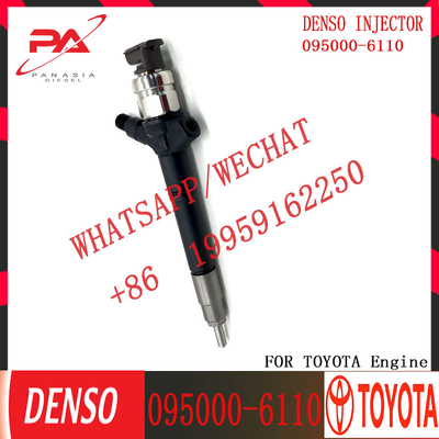 095000-6110 for Toyota Avensis 2.2 D 2AD-FTV 0950006110 095000 6110 Genuine Fuel Injector 23670-09130