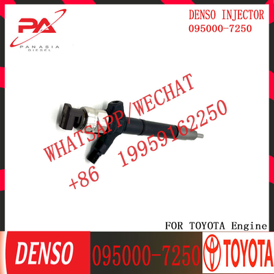 New Injector 0950007250 095000-7250 23670-0R160 23670-0R110 Diesel Injector DCRI107610 7250 for Toyota Avensis 2.2 D 2AD