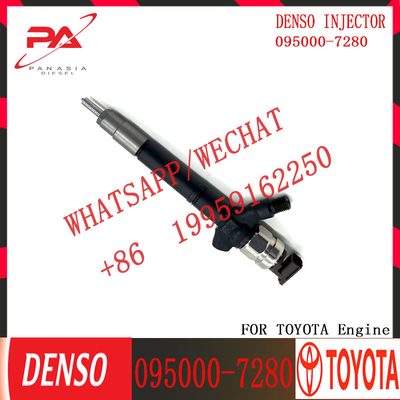Diesel injector 23670-09210 DCRI107640 Factory Supplying Top Quality Common Rail Injector 0950007280 095000-7280