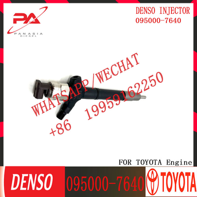 High Quality Diesel Common Rail Fuel Injector 095000-7640 for Corolla Verso Rav4 2AD-FTV 23670-0R170