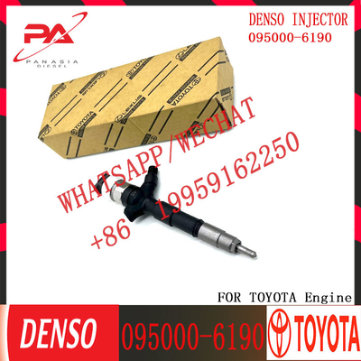 Common Rail Fuel Injector 23670-09060 23670-0L010 095000-6190 for Diesel Engine 2KD-FTV D4D