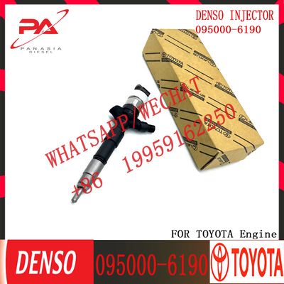 Common Rail Fuel Injector 23670-09060 23670-0L010 095000-6190 for Diesel Engine 2KD-FTV D4D