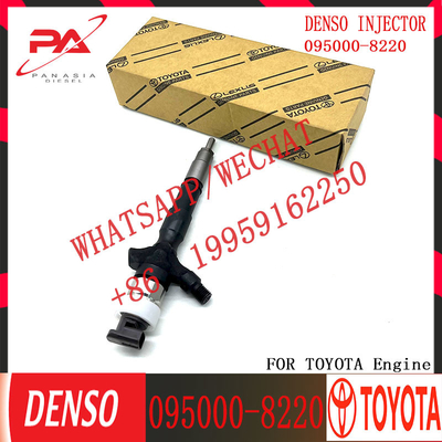 Common Rail Injector 23670-09070 Genuine Fuel Injector 23670-0L020 095000-8220 For Toyota Hilux 1KD-FTV OEM Auto Parts