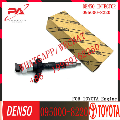 Common Rail Injector 23670-09070 Genuine Fuel Injector 23670-0L020 095000-8220 For Toyota Hilux 1KD-FTV OEM Auto Parts