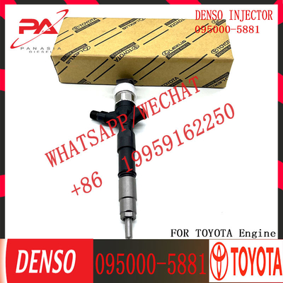 diesel engine parts 23670-30050 nozzle injector 095000-5881 HILUX 1KD 2KD sprayer diesel engine injection
