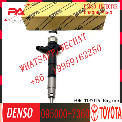 Den-so Original Common Rail Fuel Injector 095000-6870 095000-7360 For TOYO-TA 1KD-FTV 236770-39155