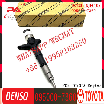 Den-so Original Common Rail Fuel Injector 095000-6870 095000-7360 For TOYO-TA 1KD-FTV 236770-39155