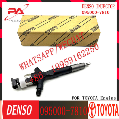 FST Diesel fuel Common Rail Injector Assembly 23670-30120 095000-7810 For Toyota Dyna