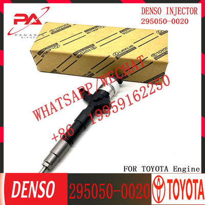 Diesel Fuel Common Rail Injector 295050-0020 For Toyota 1KD 2KD 23670-30190 23670-0020
