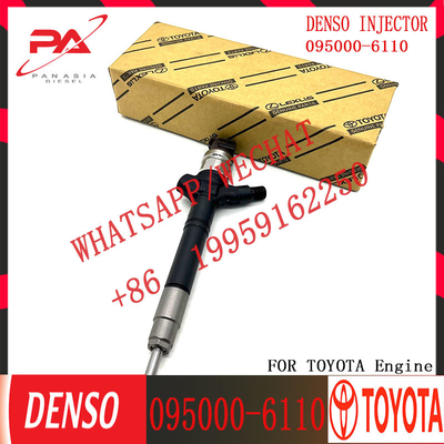 Common Rail 095000-6110 For Toyota 2ad-fhv Fuel Injector 23670-09260 23670-0r160 236700r060 with high quality